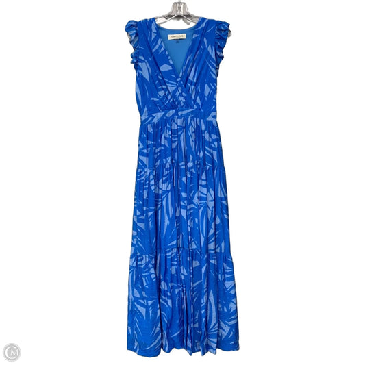 Dress Casual Maxi By Taylor In Blue, Size: 8
