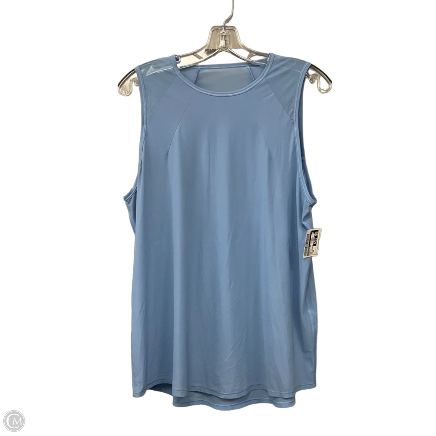 Athletic Tank Top By Lululemon In Blue, Size: 14
