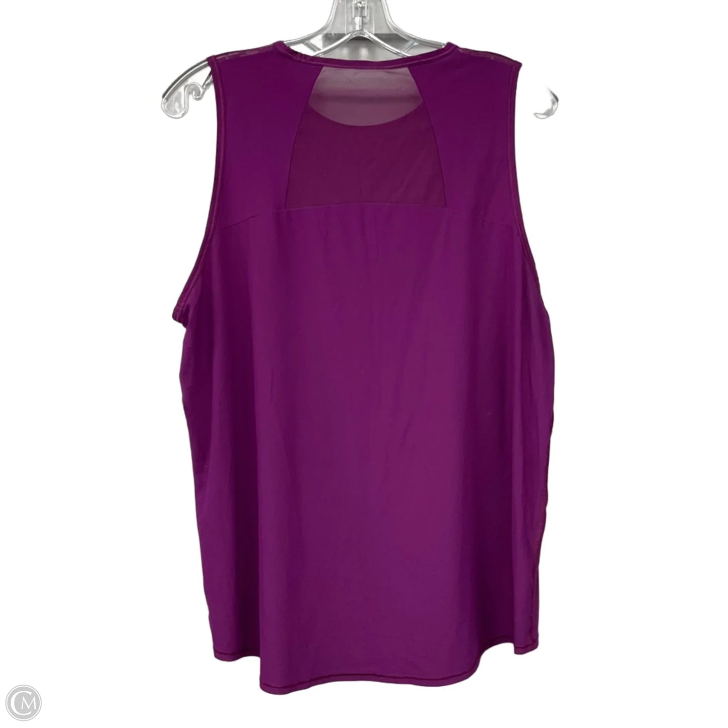 Athletic Tank Top By Lululemon In Purple, Size: 14
