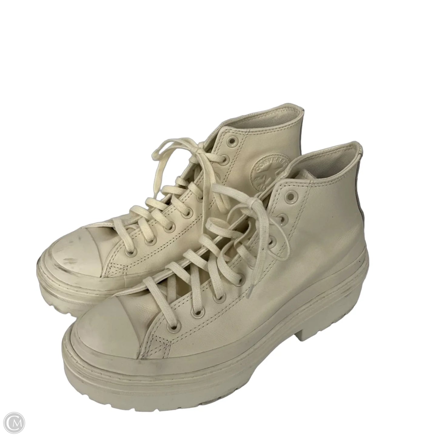 Shoes Sneakers By Converse In Cream, Size: 10