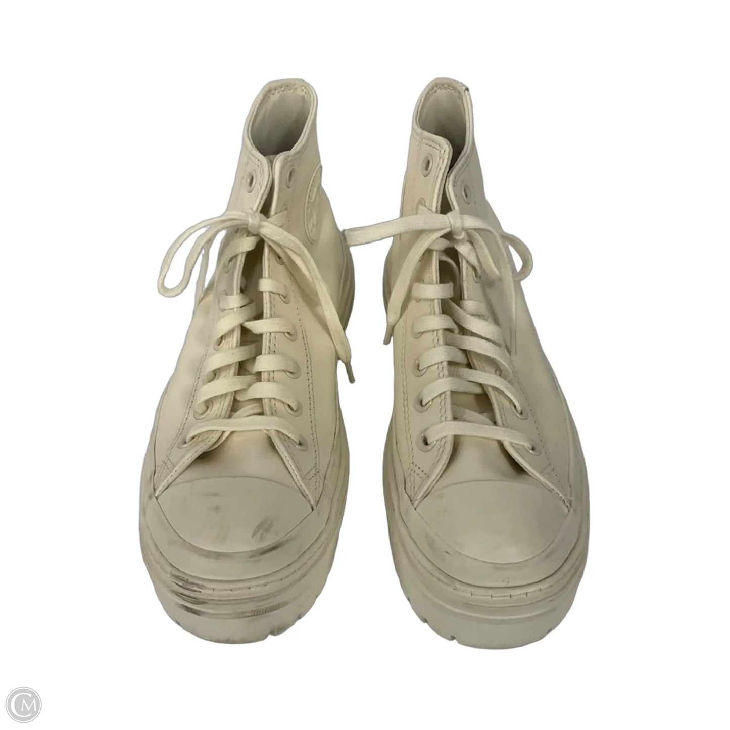 Shoes Sneakers By Converse In Cream, Size: 10