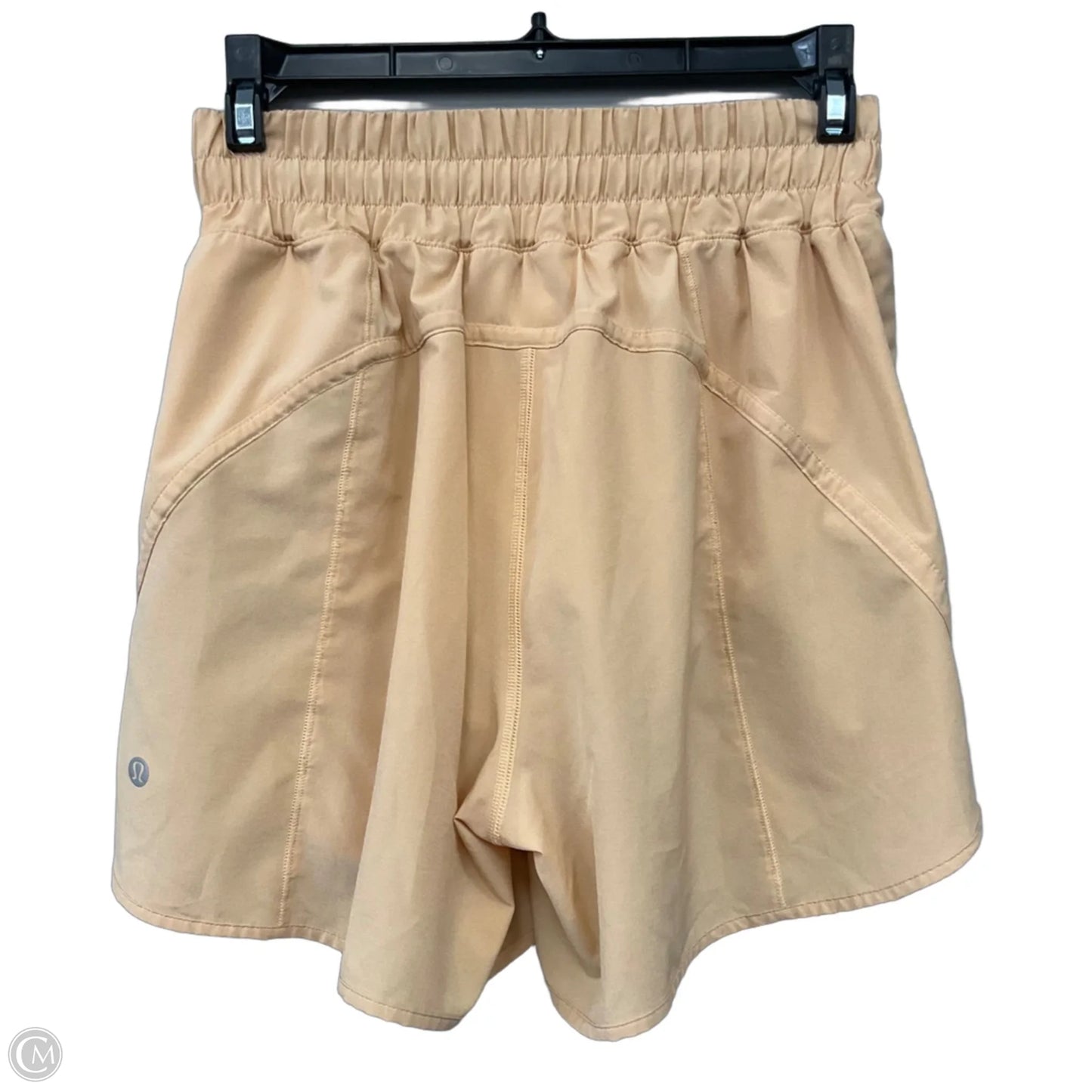 Athletic Shorts By Lululemon In Orange, Size: 6