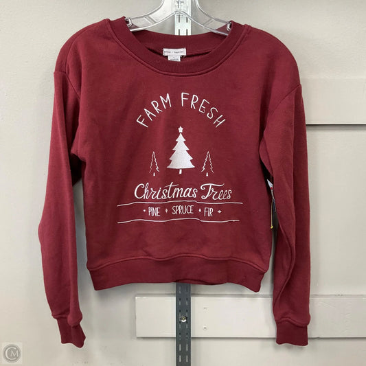 Sweatshirt Crewneck By Better/Together In Christmas, Size: S