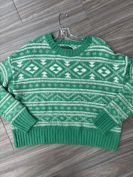 Sweater By American Eagle In Green, Size: M