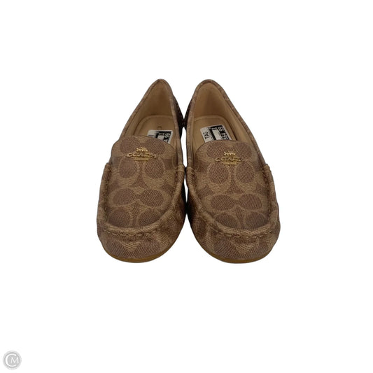 Shoes Designer By Coach In Tan, Size: 6