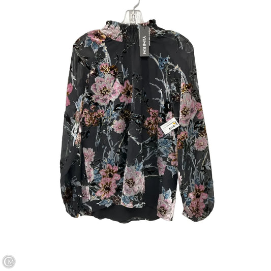 Top Long Sleeve By Yumi Kim In Floral Print, Size: M