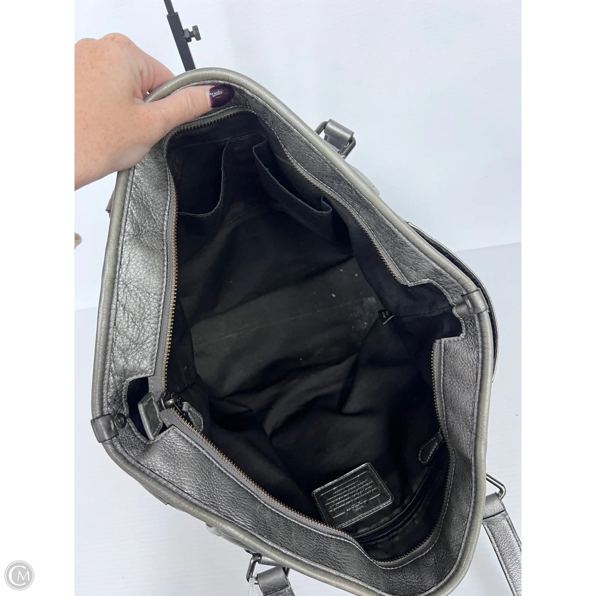 Handbag Designer By Coach, Size: Medium