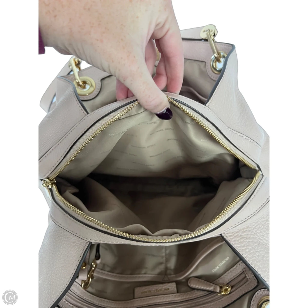 Handbag Designer By Michael Kors, Size: Medium