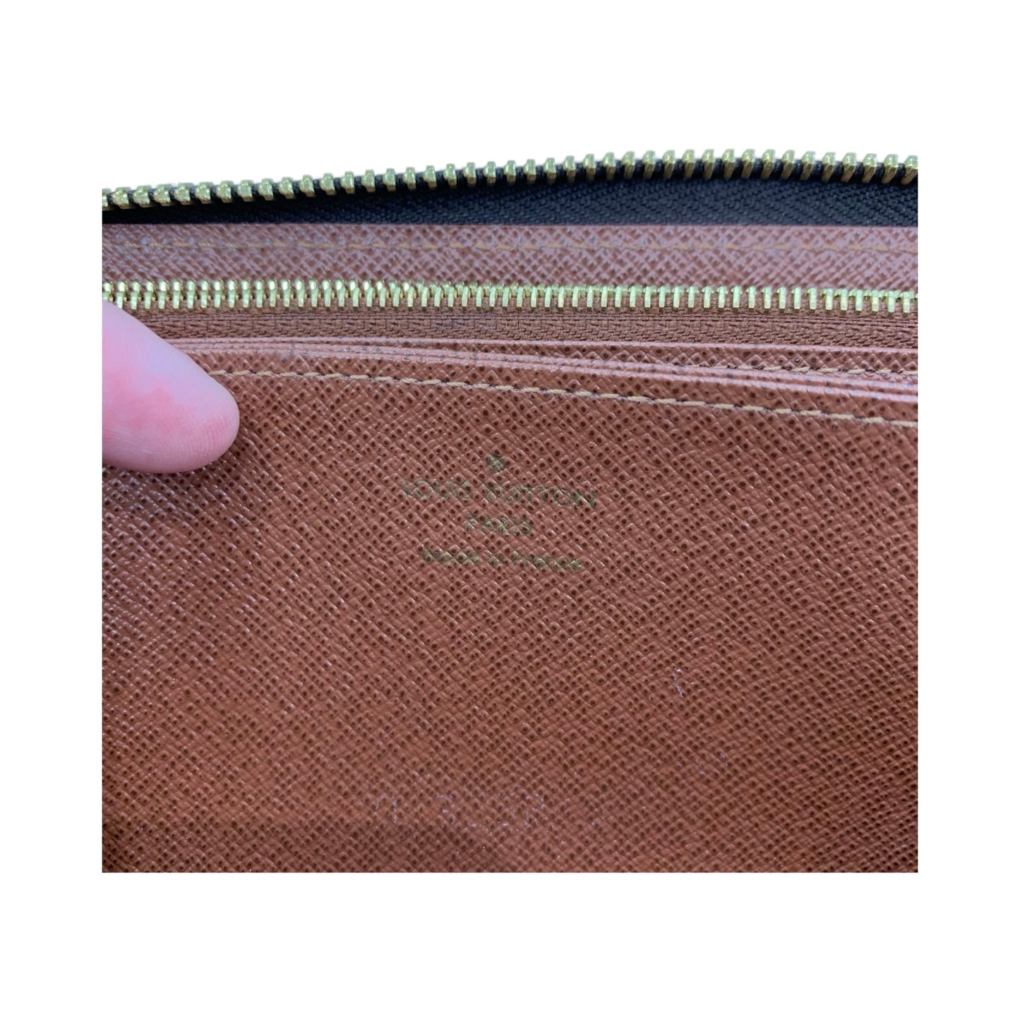 2021 Zippy Wallet Luxury Designer By Louis Vuitton in Monogram Brown, Size: Medium