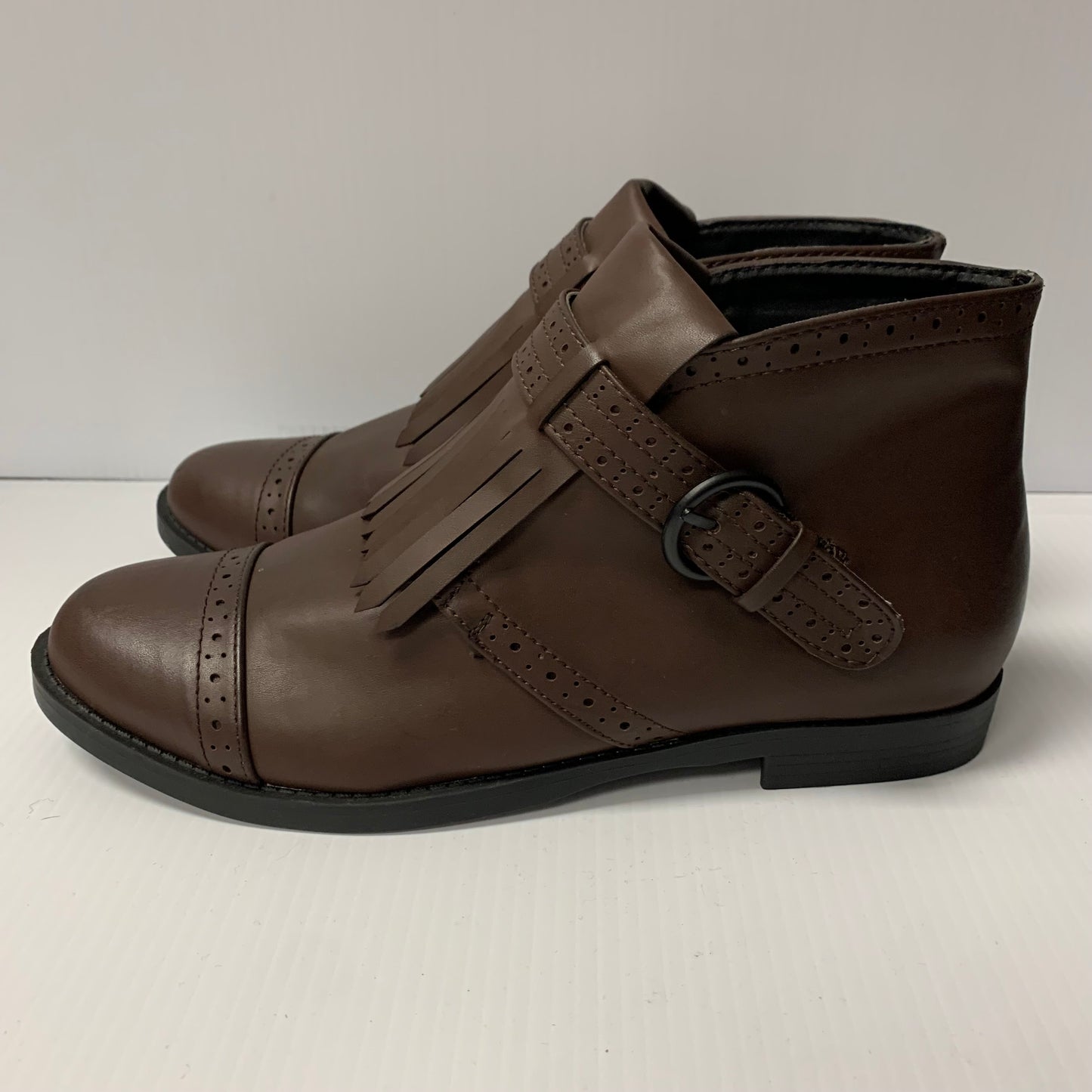 Boots Ankle Flats By Rocket Dogs In Brown, Size: 8