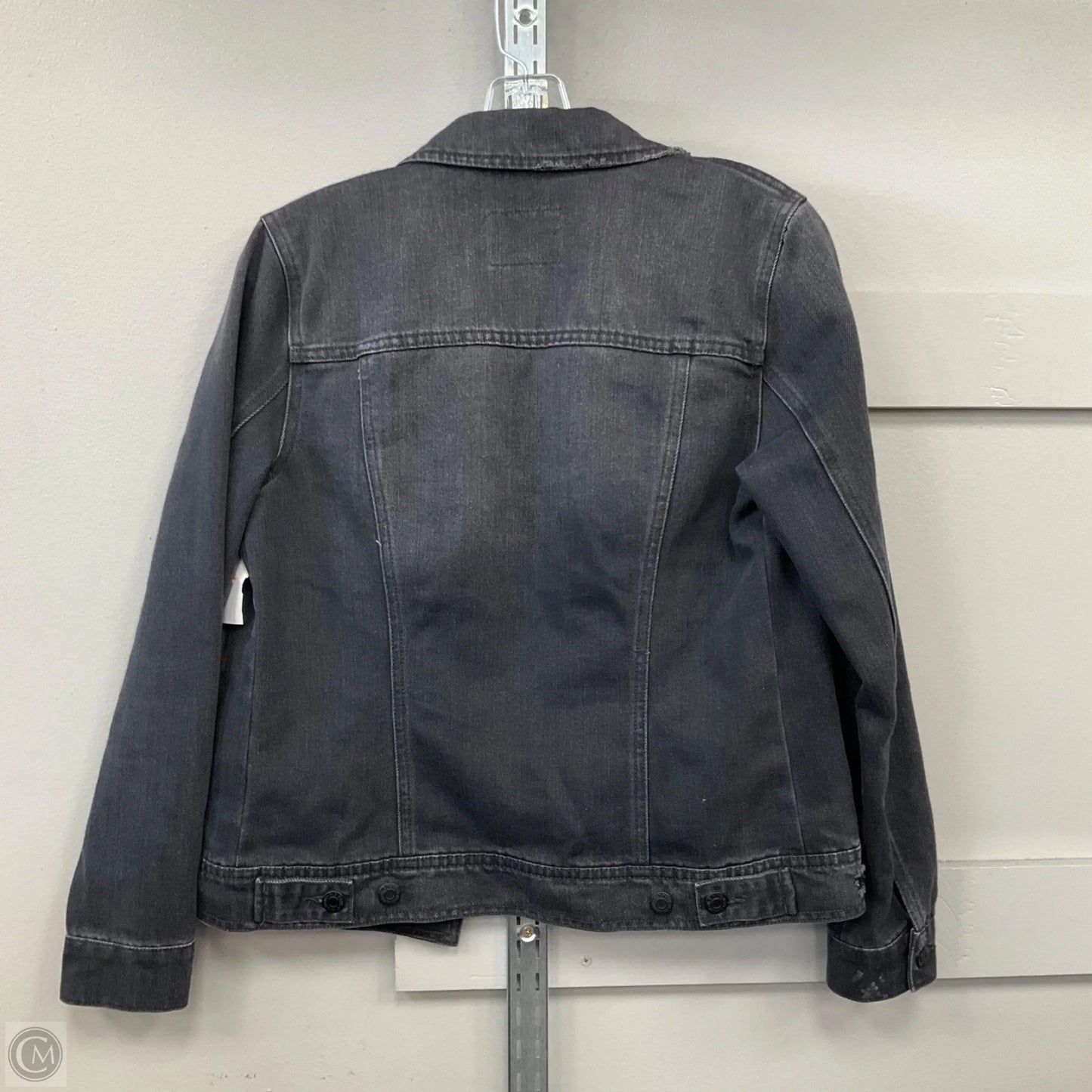 Jacket Denim By Old Navy In Black Denim, Size: S