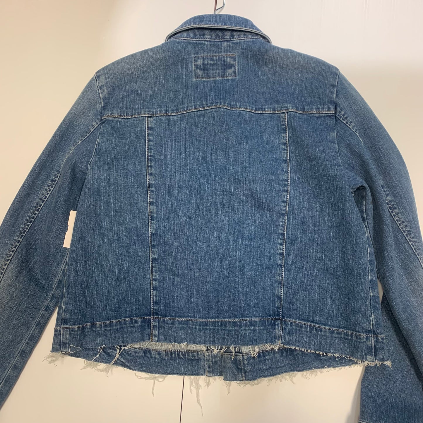 Jacket Denim By Loft In Blue Denim, Size: M