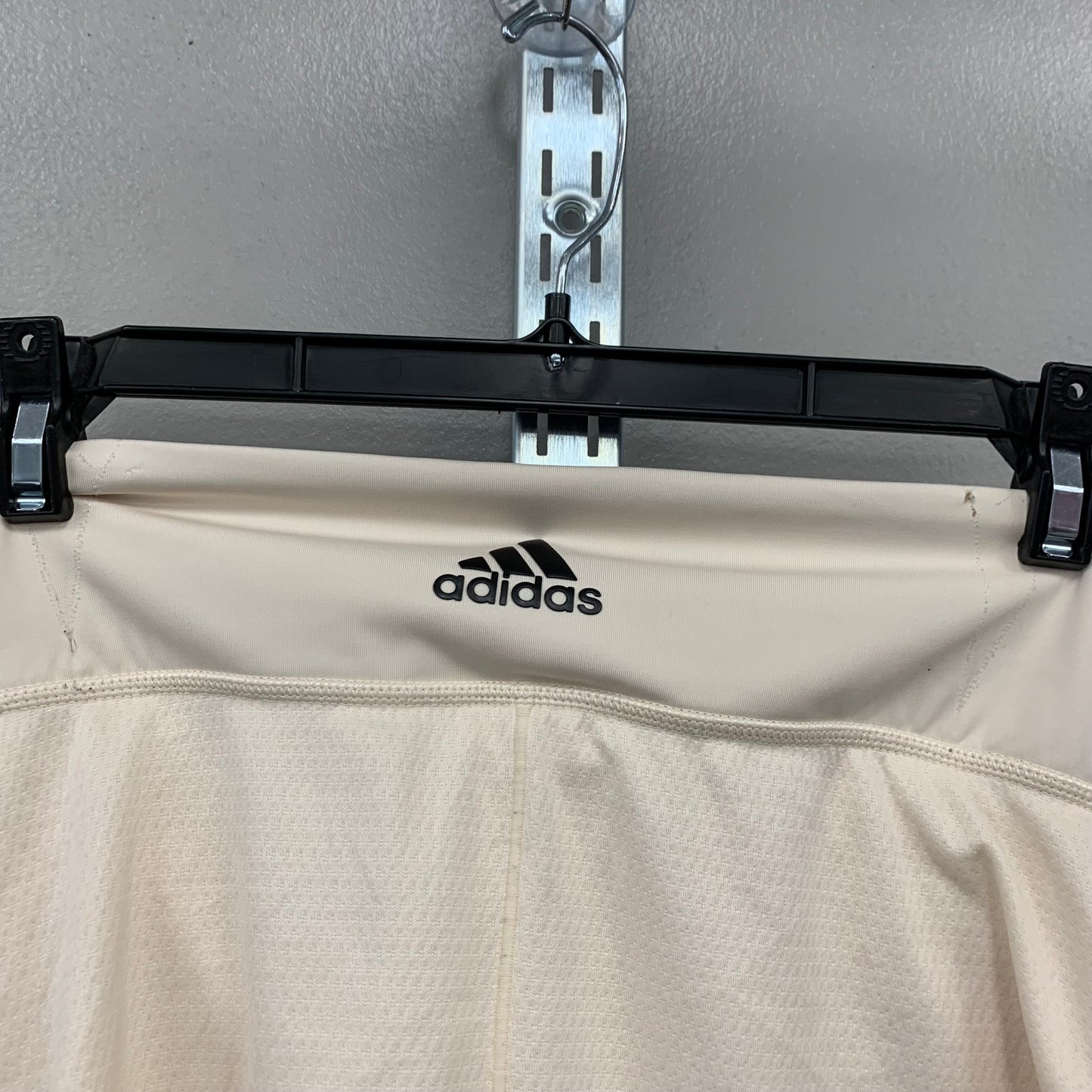 Athletic Skort By Adidas In Cream, Size: Xl