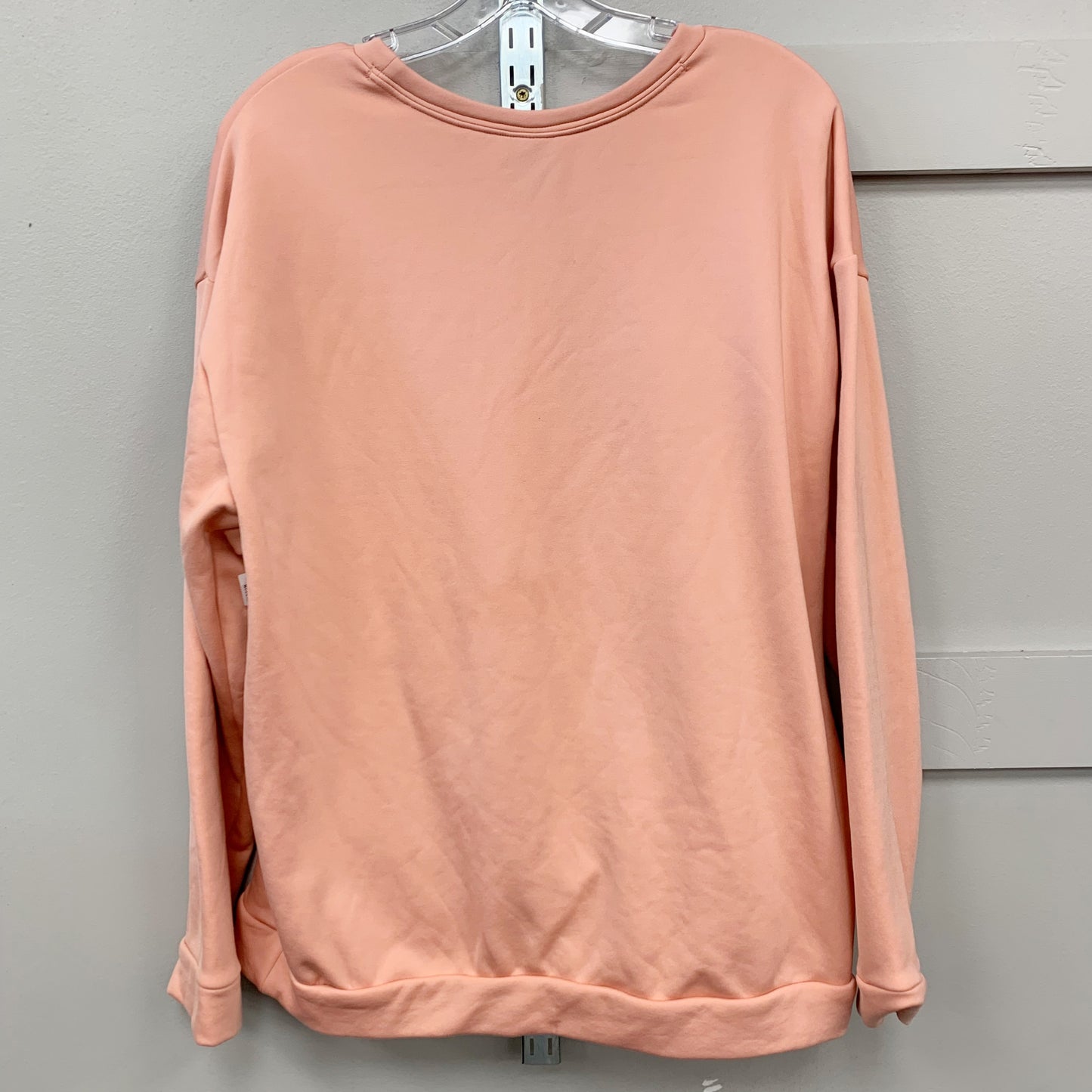 Sweatshirt Crewneck By Nike Apparel In Coral, Size: L