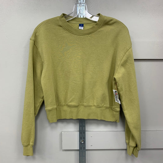 Sweatshirt Crewneck By Old Navy In Green, Size: Xs