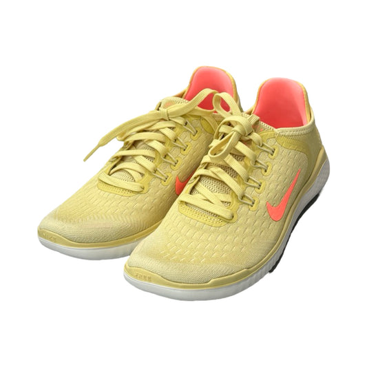 Shoes Athletic By Nike In Yellow, Size: 6.5