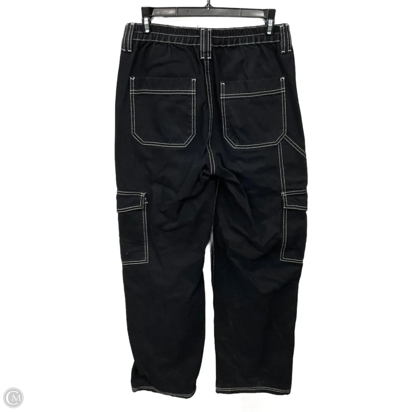 Jeans Straight By Bdg In Black Denim, Size: 6