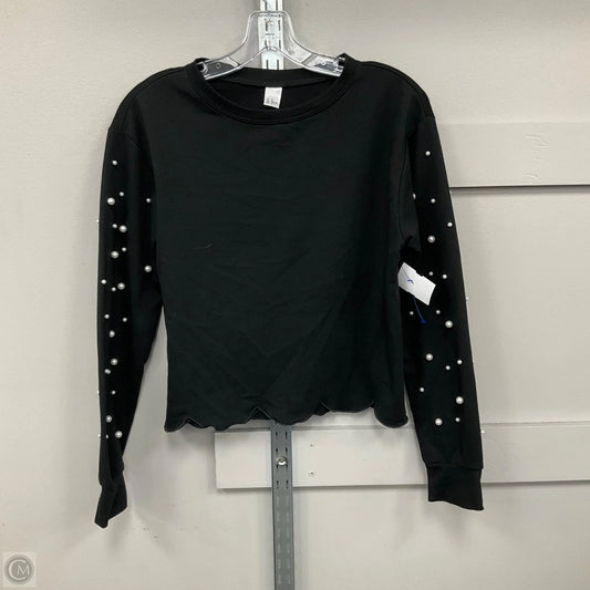 Top Long Sleeve Basic By Clothes Mentor In Black, Size: Xs