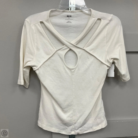 Top 3/4 Sleeve By Maeve In White, Size: S