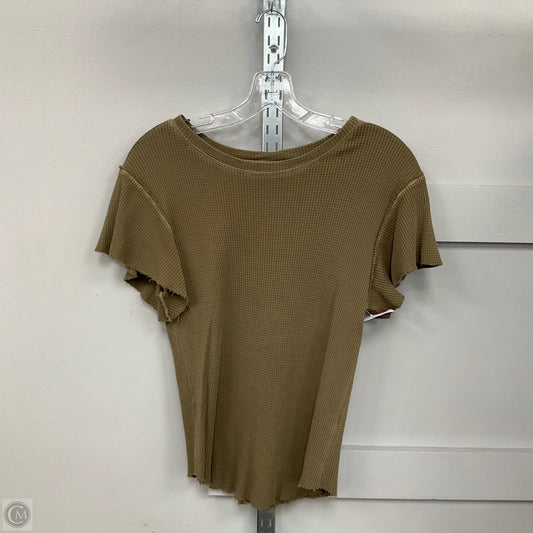 Top Short Sleeve By We The Free In Green, Size: S