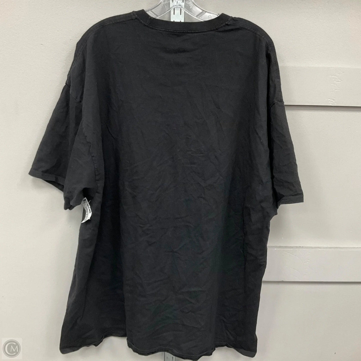 Top Short Sleeve By Hanes In Black, Size: 3x