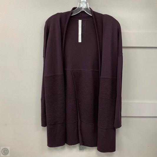 Cardigan By Lululemon In Purple, Size: 4