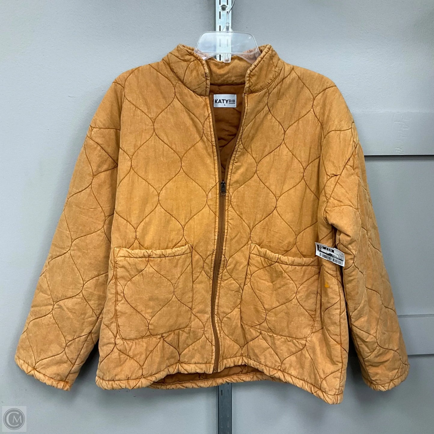 Jacket Other By Katy Did In Orangey Yellow, Size: L