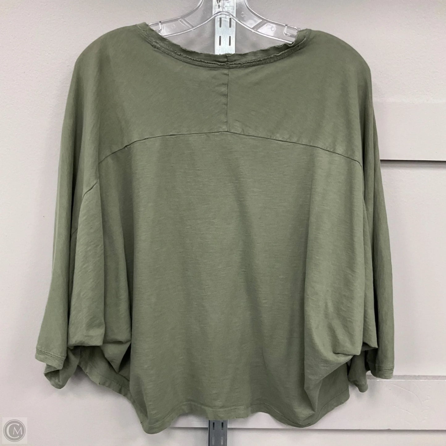 Top Short Sleeve By Aerie In Green, Size: M