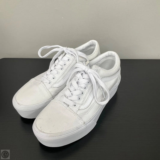 Shoes Sneakers By Vans In White, Size: 8
