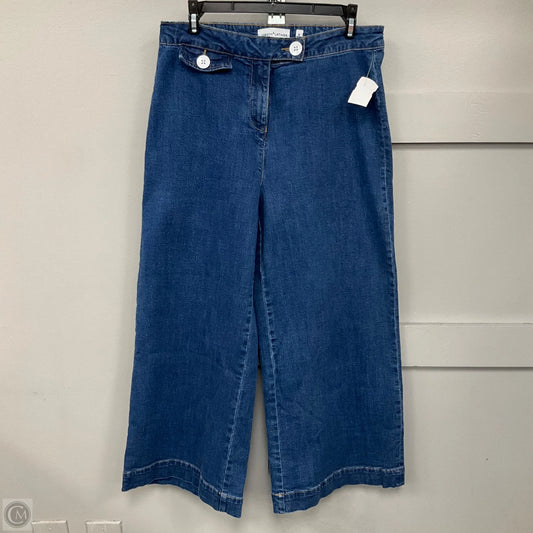 Jeans Wide Leg By Gibson And Latimer In Blue Denim, Size: 6