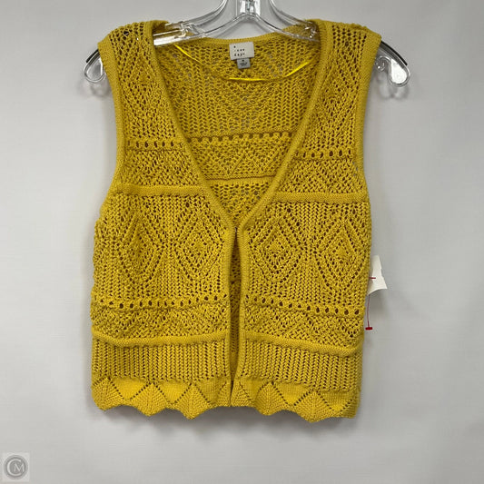 Vest Other By A New Day In Yellow, Size: M