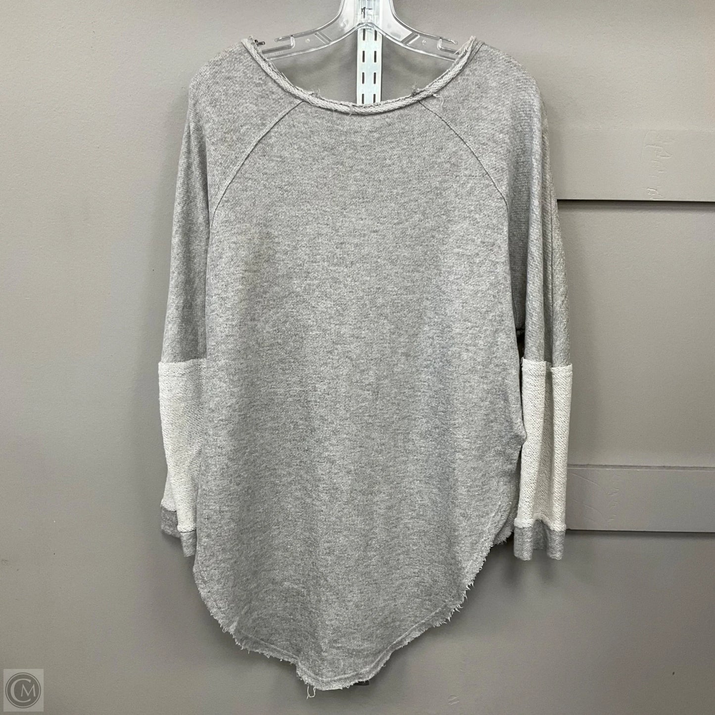 Top Long Sleeve By Free People In Grey, Size: Xs