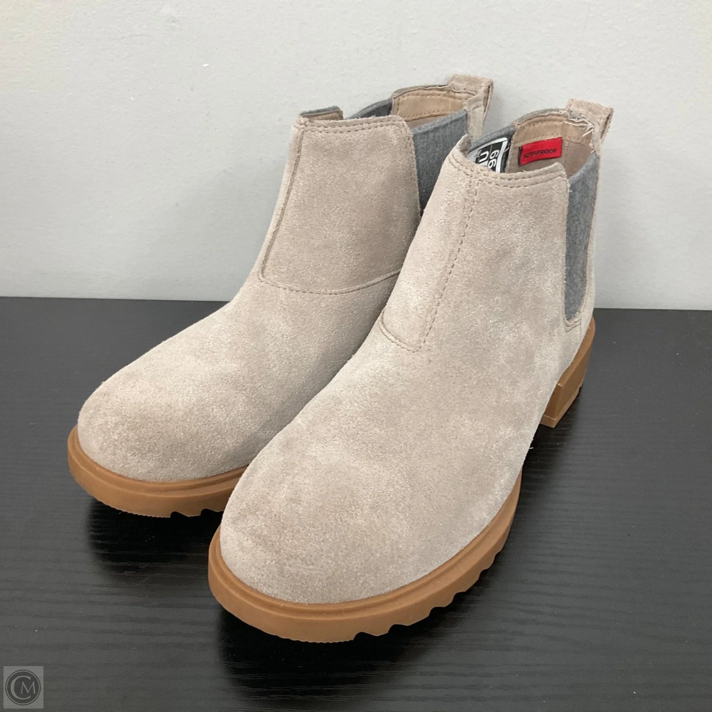 Boots Ankle Heels By Sorel In Beige, Size: 6