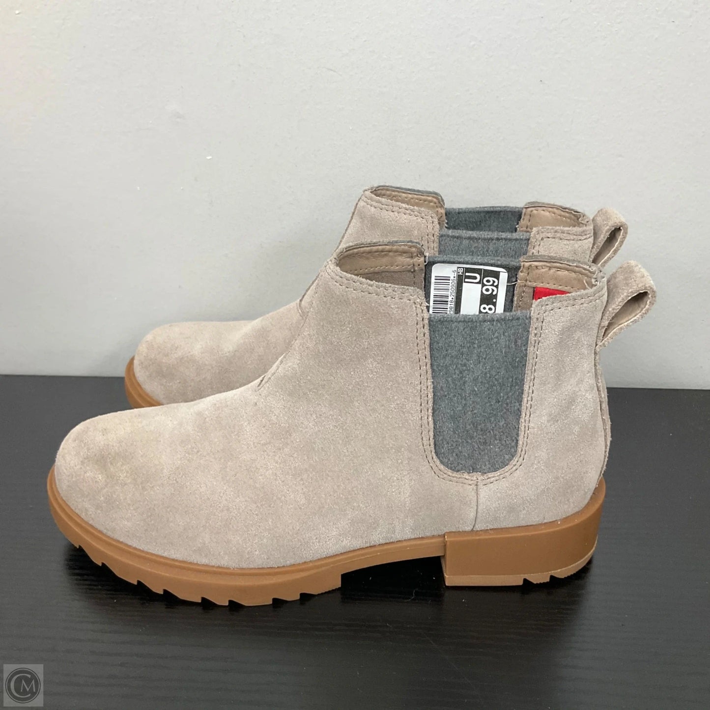 Boots Ankle Heels By Sorel In Beige, Size: 6