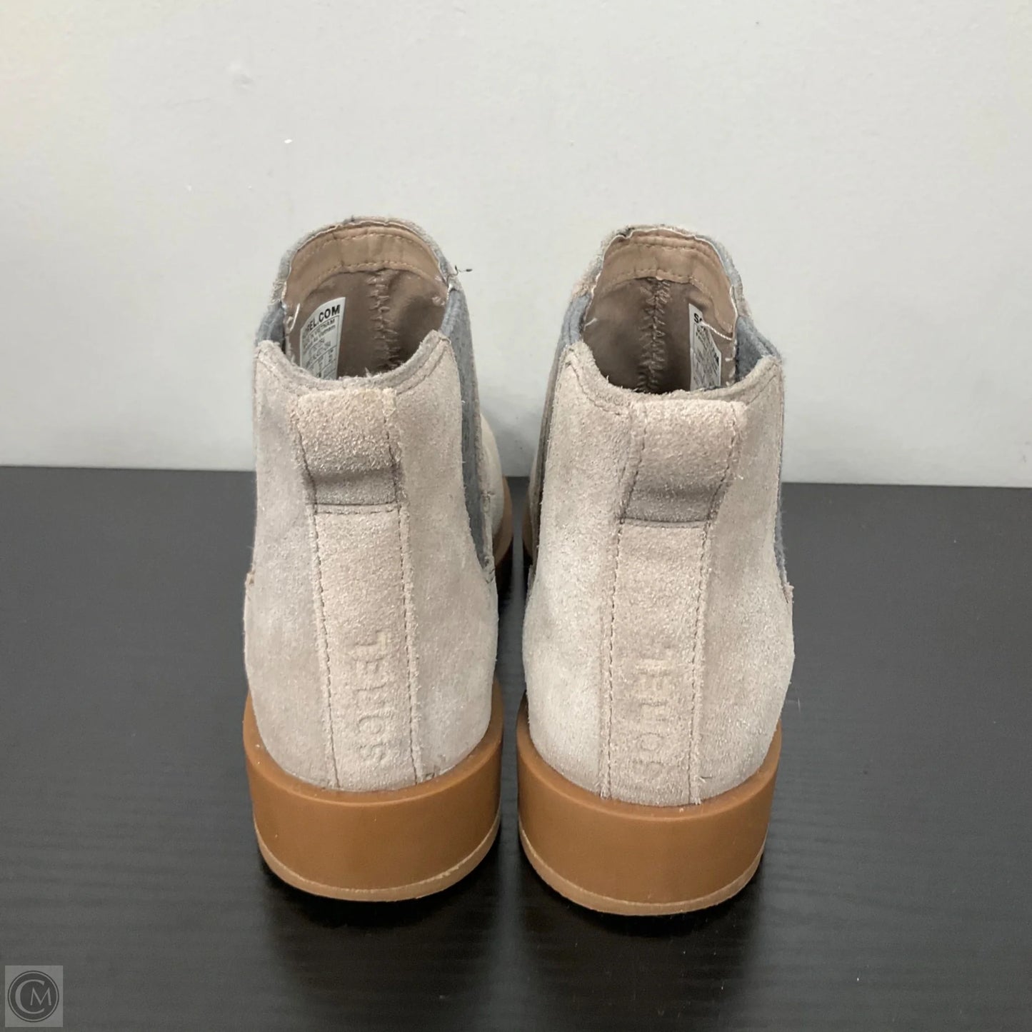 Boots Ankle Heels By Sorel In Beige, Size: 6