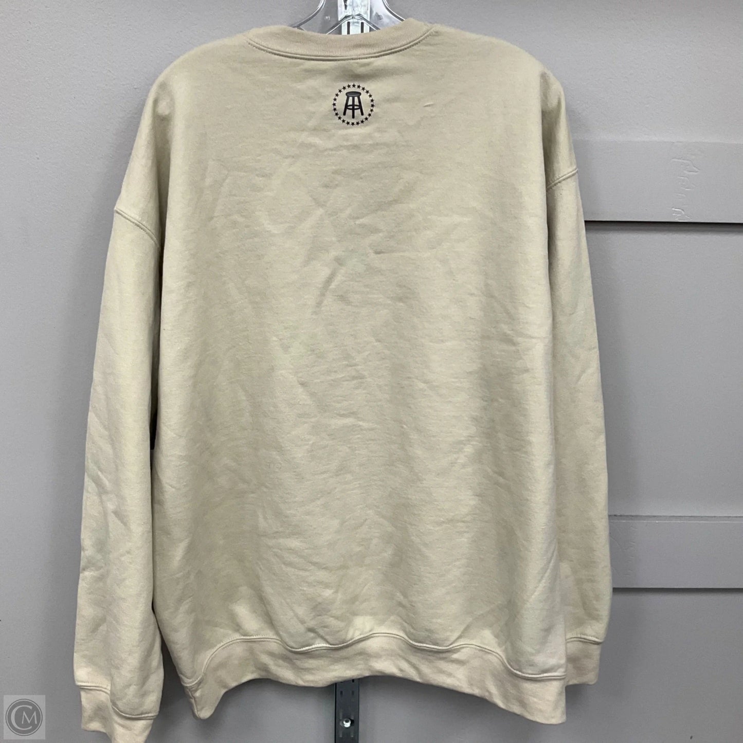 Sweatshirt Crewneck By Gildan In Beige, Size: Xl