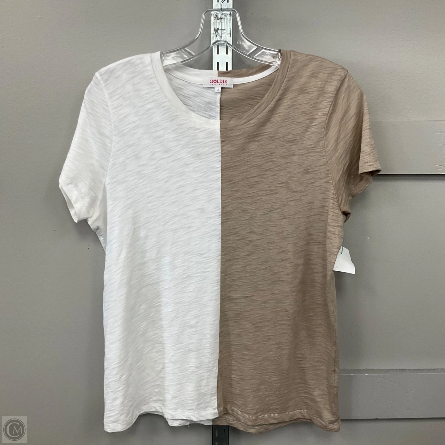 Top Short Sleeve Basic By Cmb In Multi-colored, Size: M