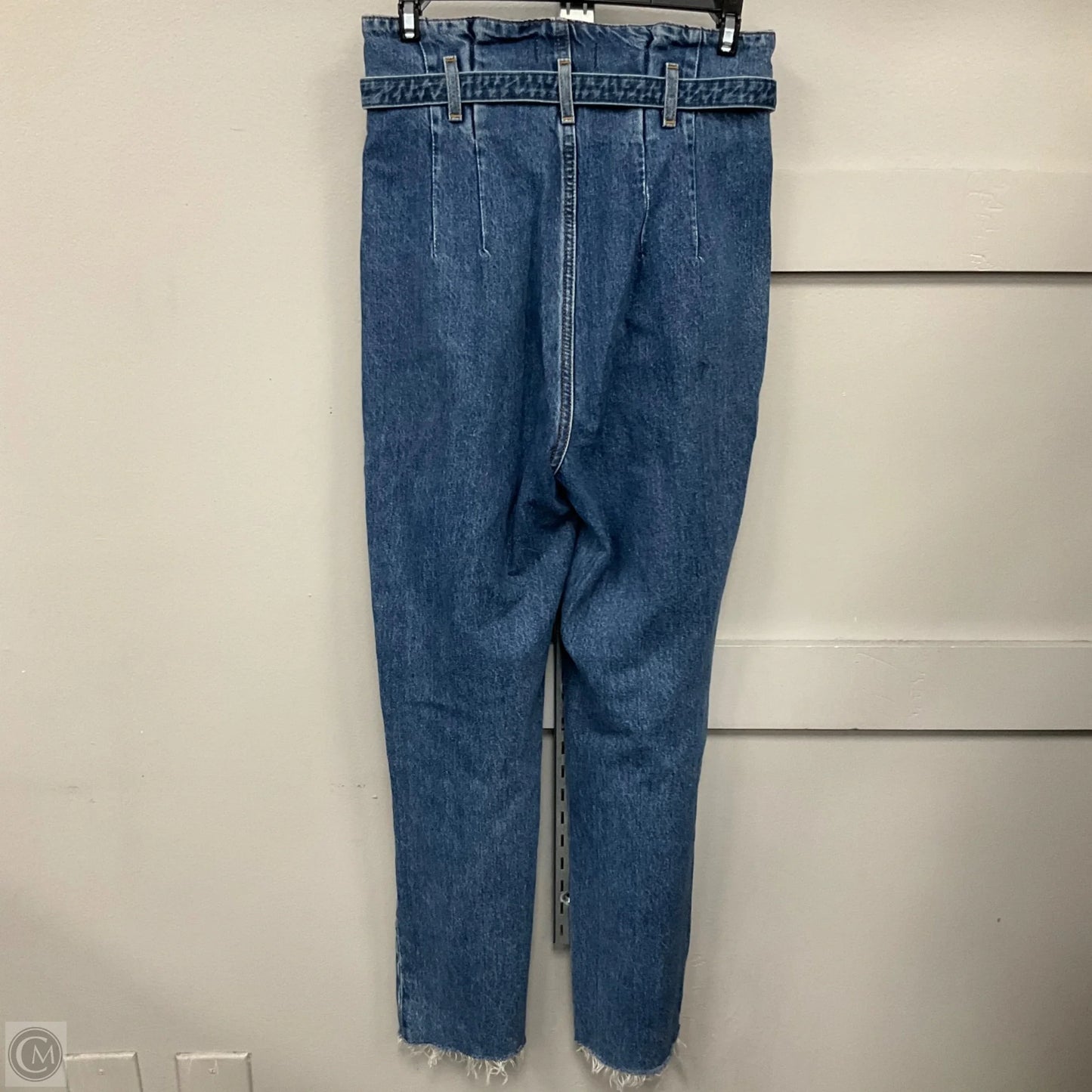 Jeans Straight By Abercrombie And Fitch In Blue Denim, Size: 2