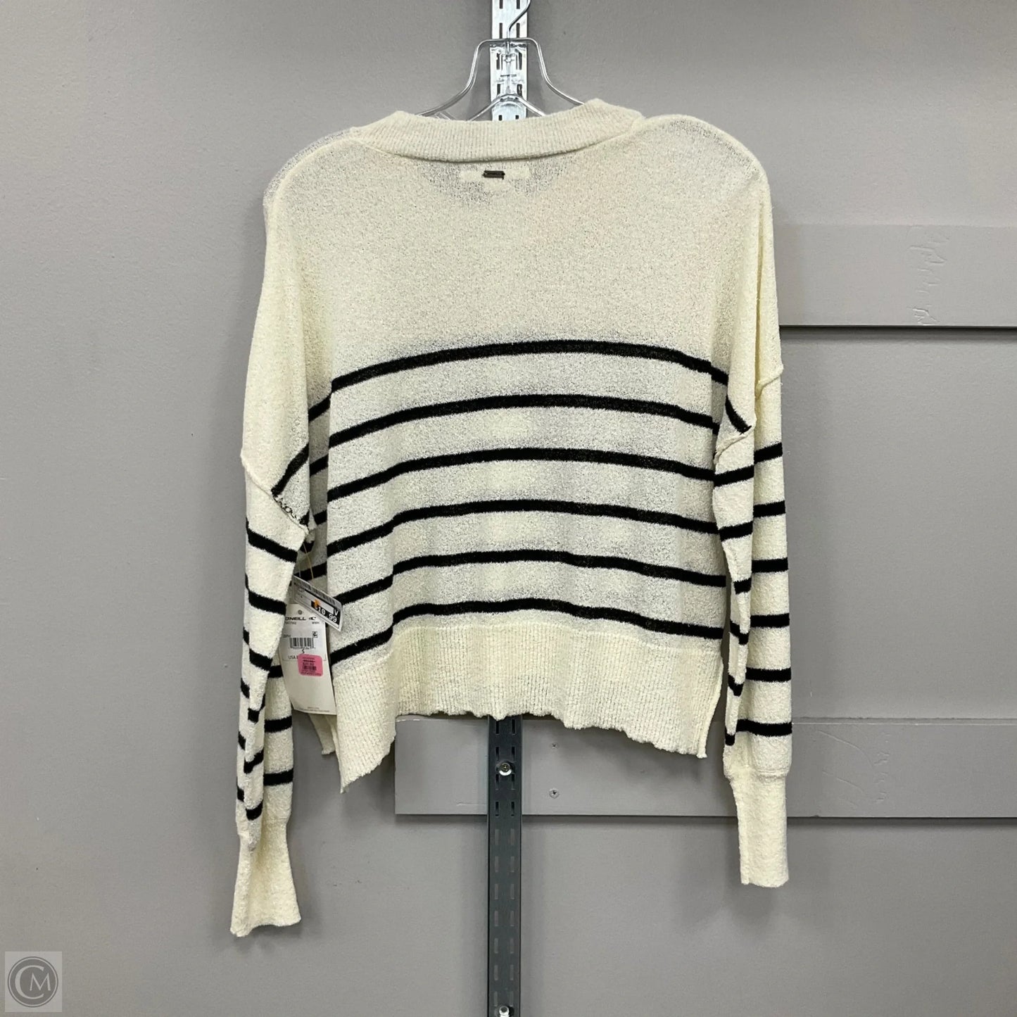 Top Long Sleeve By Oneill In Cream, Size: S