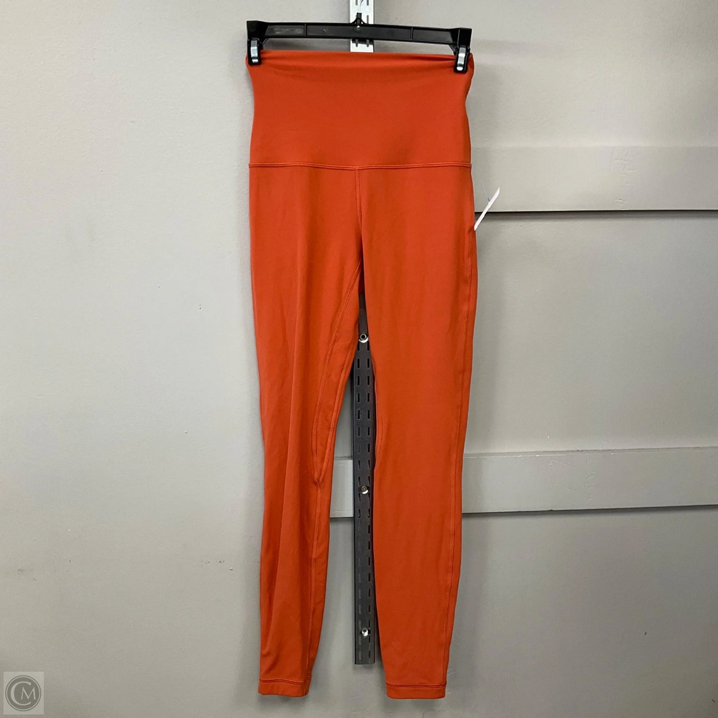 Athletic Leggings By Lululemon In Orange, Size: 4