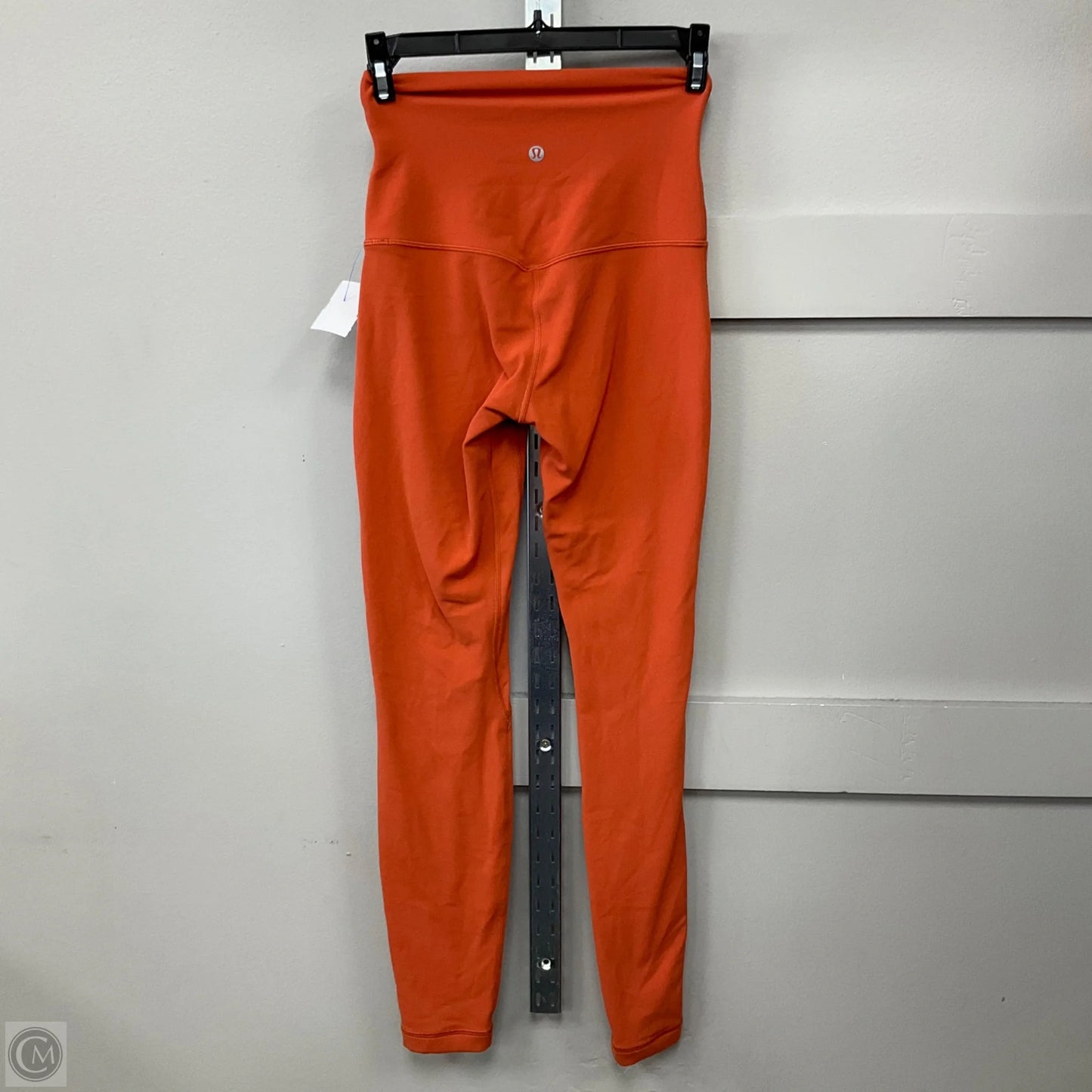 Athletic Leggings By Lululemon In Orange, Size: 4