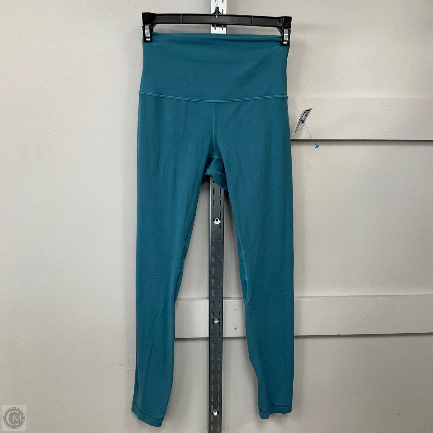 Athletic Leggings By Lululemon In Teal, Size: 4