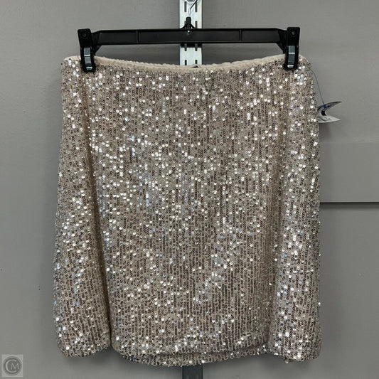 Skirt Mini & Short By Old Navy In Gold, Size: M