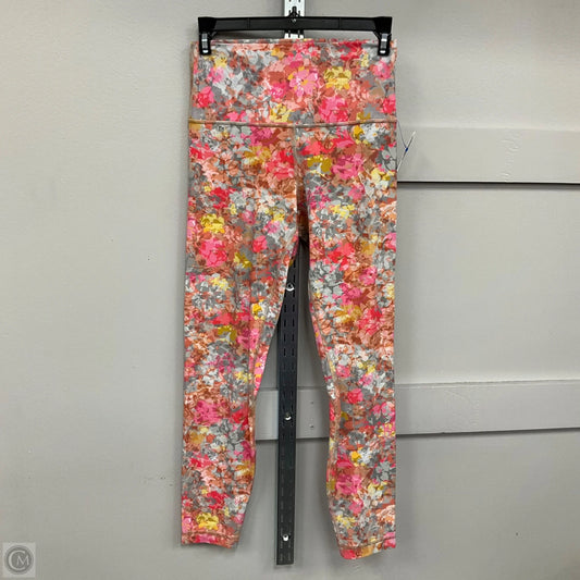 Athletic Leggings By Lululemon In Multi-colored, Size: 6
