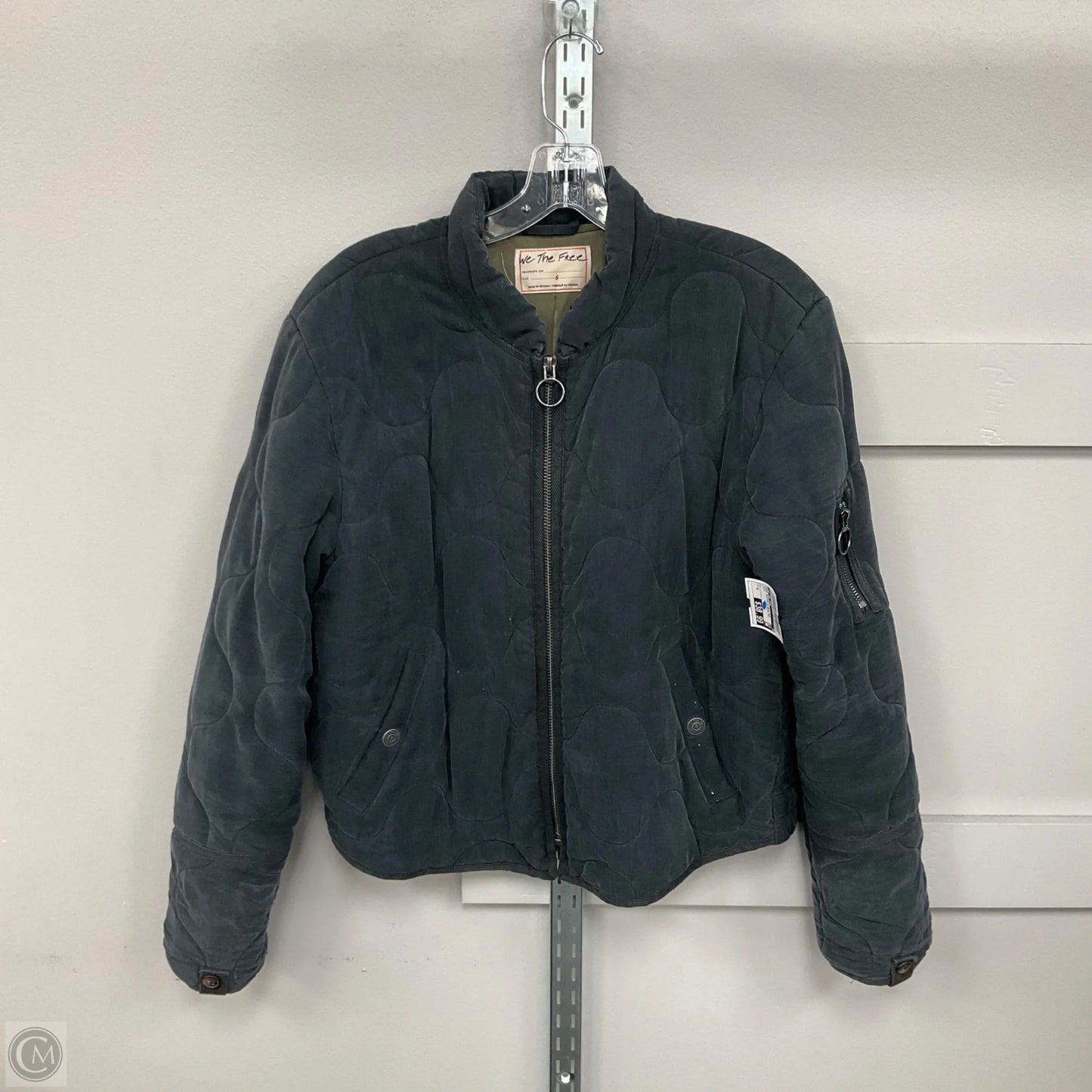 Coat Puffer & Quilted By We The Free In Navy, Size: S