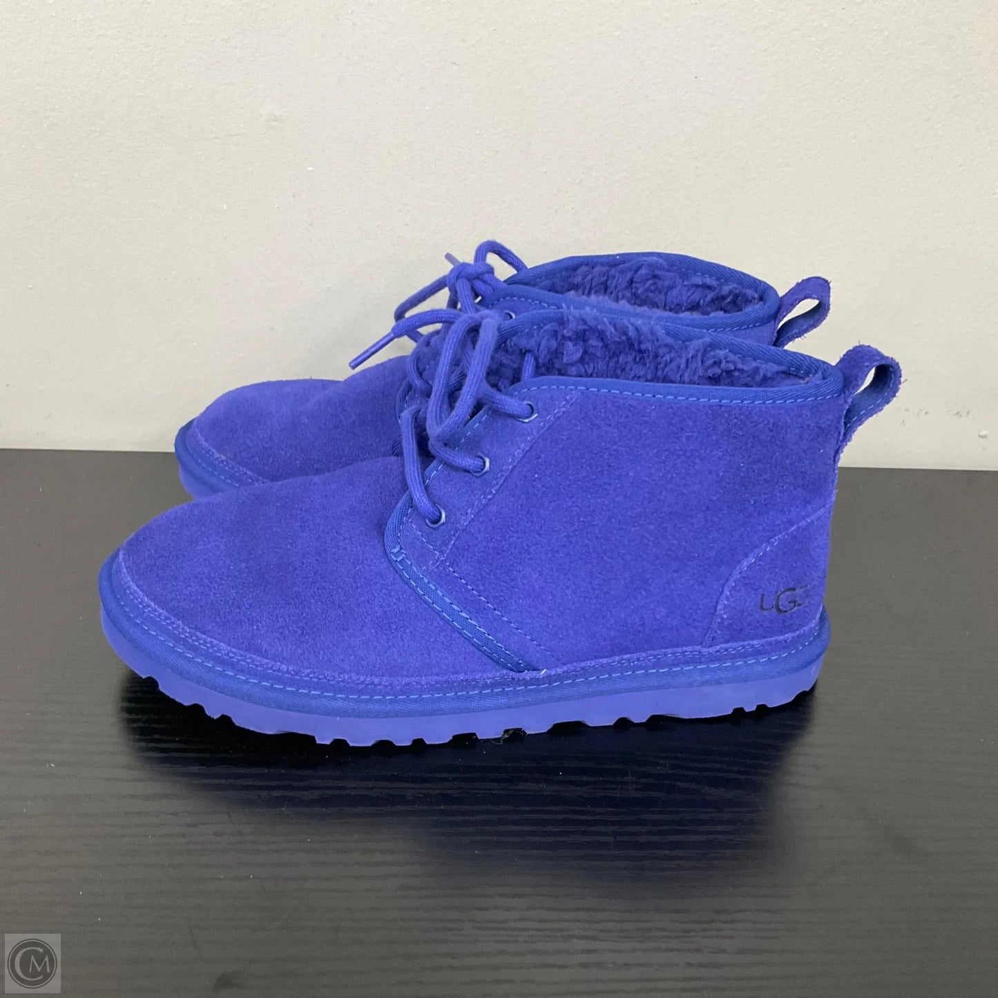 Boots Designer By Ugg In Blue, Size: 8