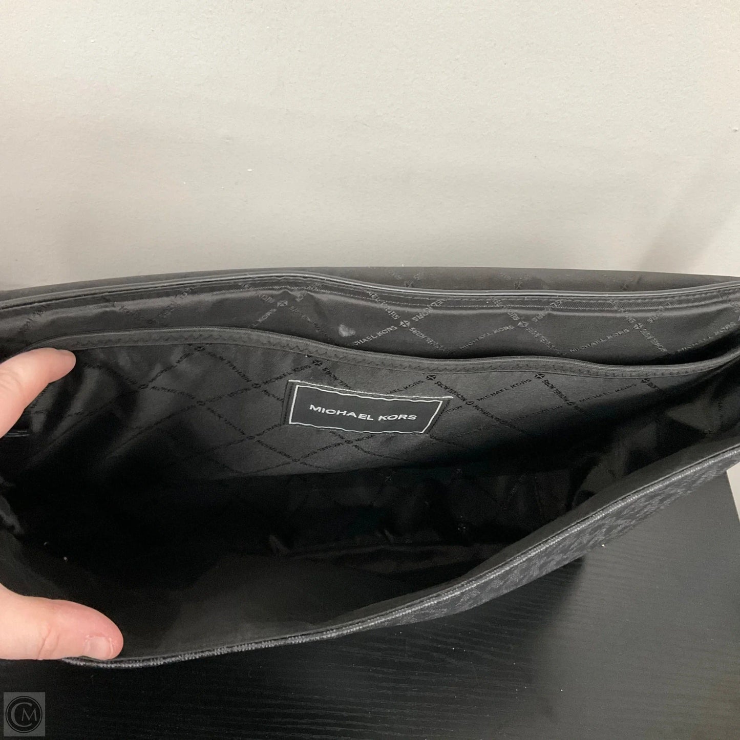 Laptop Bag Designer By Michael Kors, Size: Large