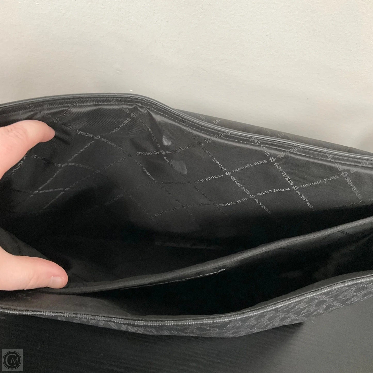 Laptop Bag Designer By Michael Kors, Size: Large