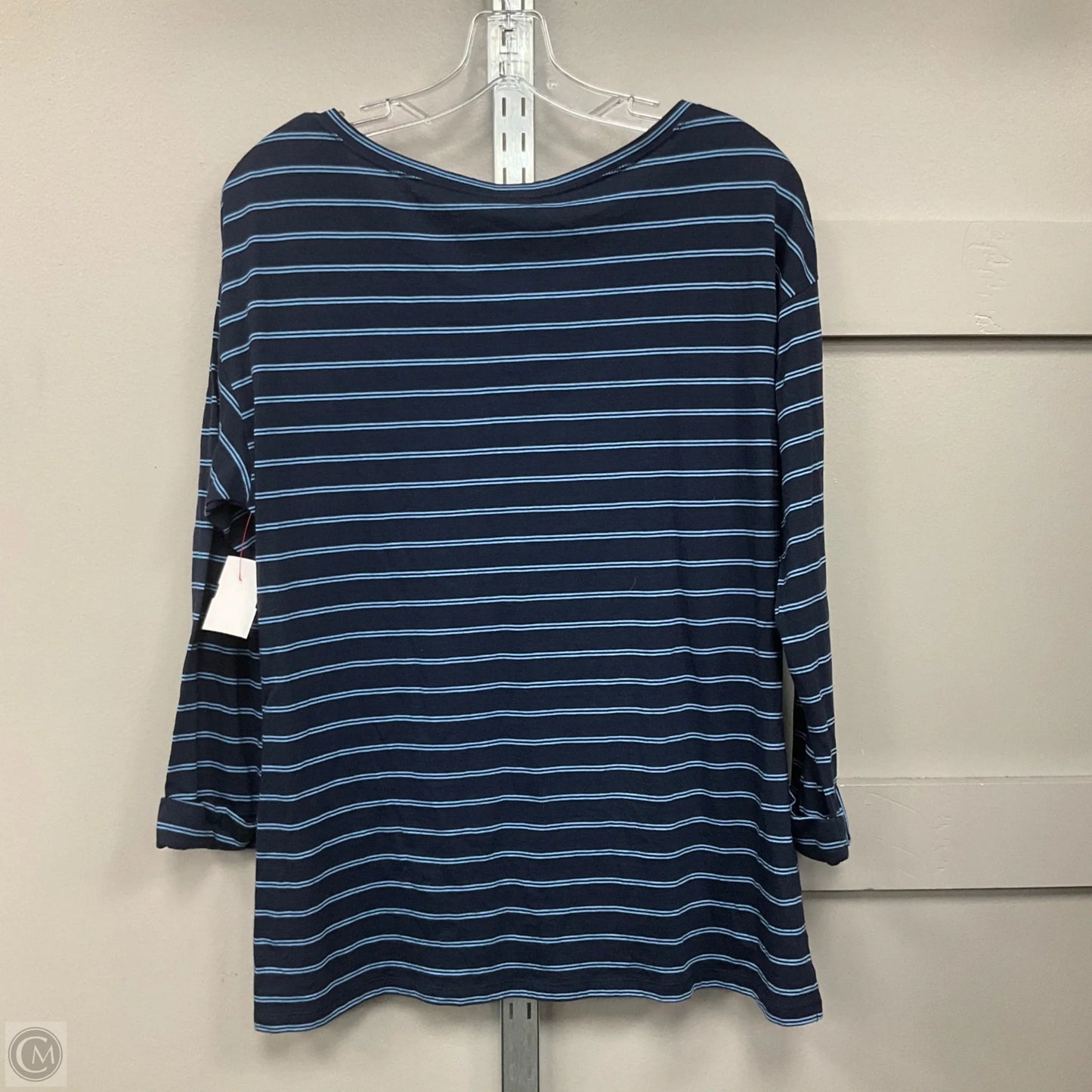 Top Long Sleeve Basic By Patagonia In Striped Pattern, Size: Xl