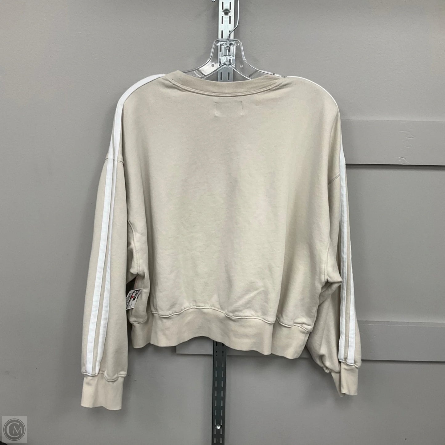 Sweatshirt Crewneck By Old Navy In Beige, Size: Xl
